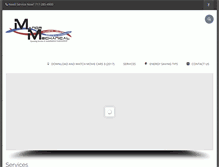 Tablet Screenshot of manormechanical.com
